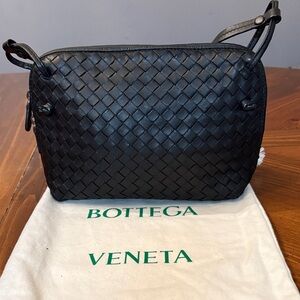 Bottega Veneta Black Crossbody Bag